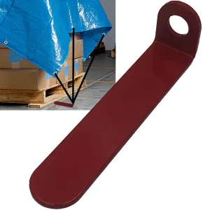 Keyfit Tools NO Drill Tarp Anchor Plates (4 Pack) for Hard Surfaces Like Concrete & Asphalt Where You Don't Want to Drill Or Pound in Stakes