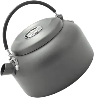 KICHOUSE Camping Kettle for Hiking Outdoor Adventures Lightweight Portable Aluminum Alloy Tea Pot