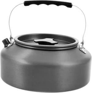 KICHOUSE Camping Water Kettle Portable Tea Pot Stovetop Kettle Aluminum Alloy Multi-function for Tea Camping and Travel