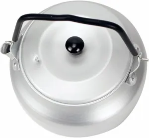KICHOUSE Portable Hot Water Kettle Collapsible Tea Kettle Camping Aluminum Alloy Induction Cooker Lightweight