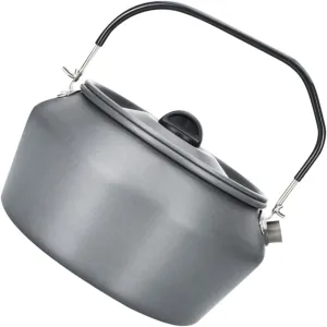 KICHOUSE Small Water Kettle Collapsible Tea Kettle Tea Pot for Hiking Smooth Pour