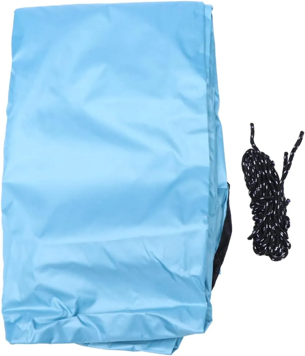 Kisangel Triangle Outdoor Canopy Tarp UV Blocking Sun Shade Sail for Beach Camping Backyard and Use Includes Ropes Storage Bag