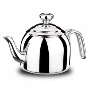 Korkmaz Droppa Turkish Teapot for Stovetop, Medium, 37.2 oz