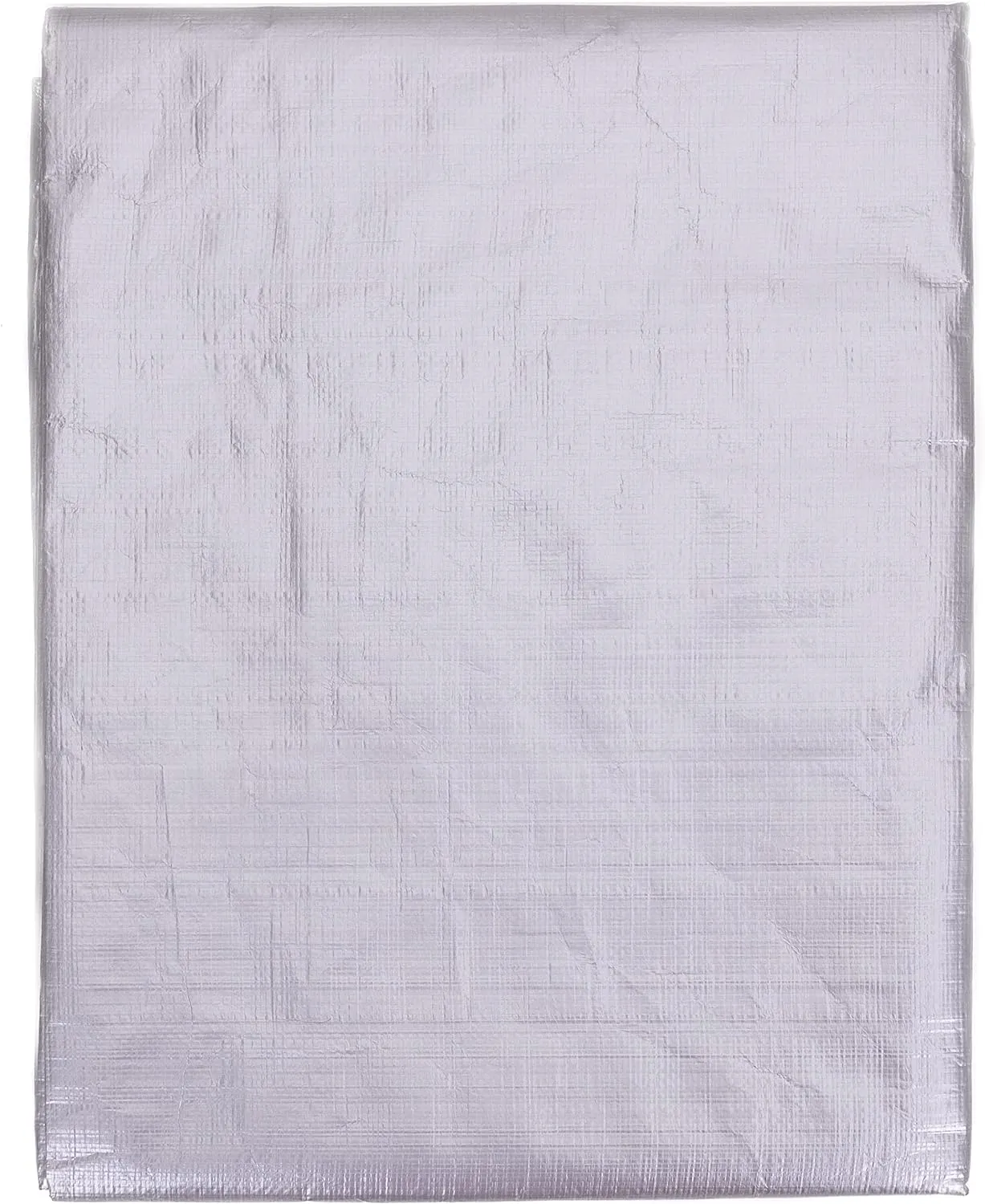 Kotap 10-ft x 20-ft Heavy-Duty 14 by 14 Cross Weave Sun Blocking 10-mil Silver Poly Tarp, Item: TRS-1020