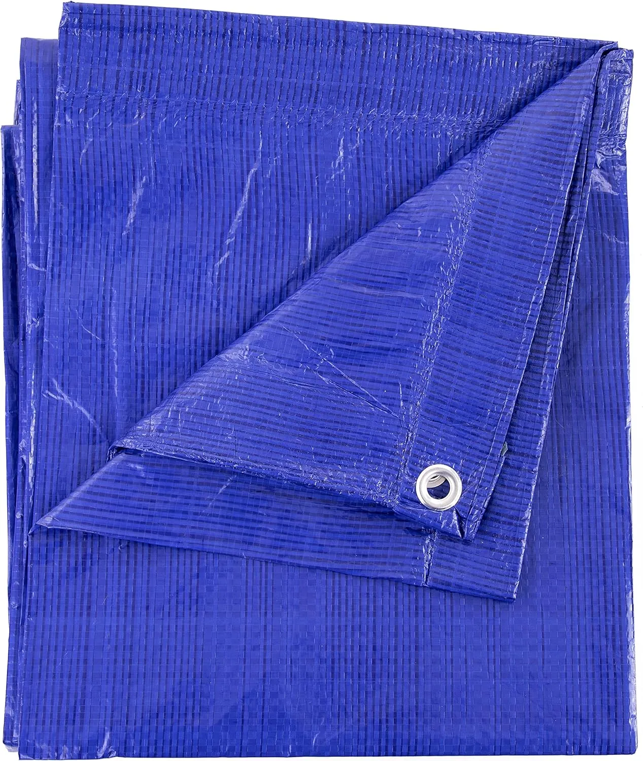 Kotap 10 x 20 Ft. All-Purpose Multi-Use Protection/Coverage 5-mil Poly Tarp, Waterproof, Blue, (TRA-1020)