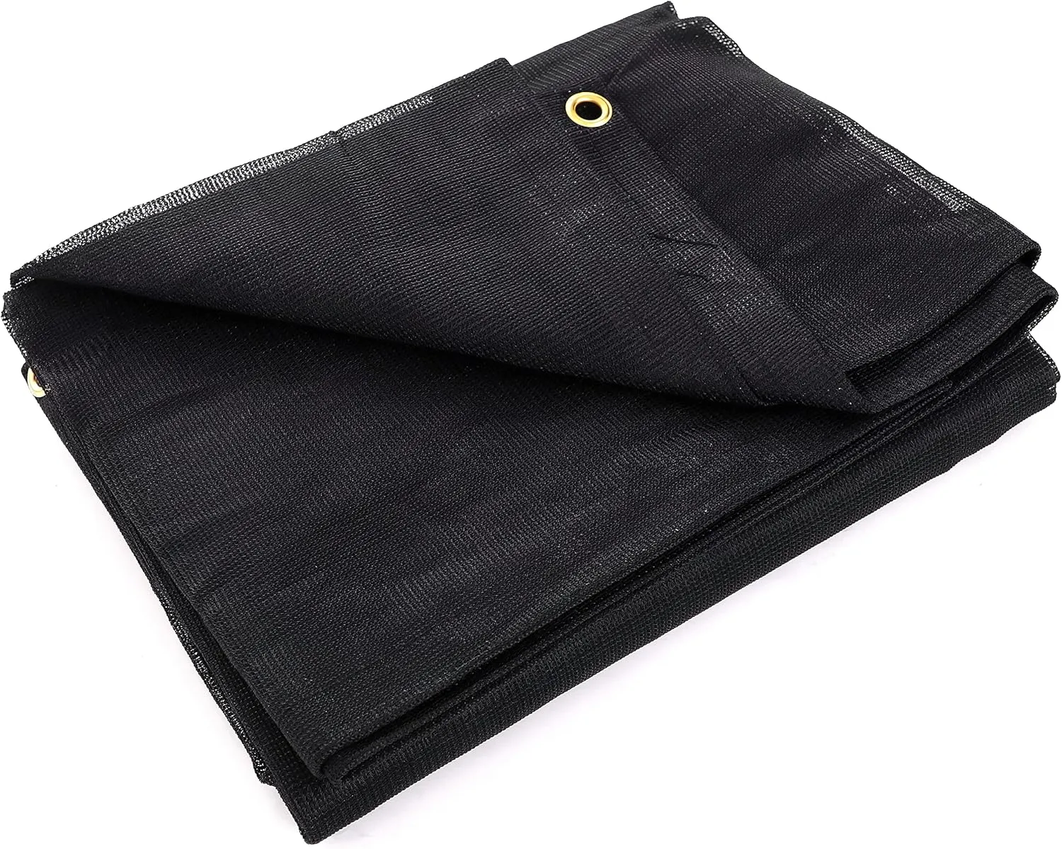 Kotap 12-ft x 24-ft Heavy-Duty 6.5 Oz Black Mesh Shade/Truck Tarp, Item: MESH-1224