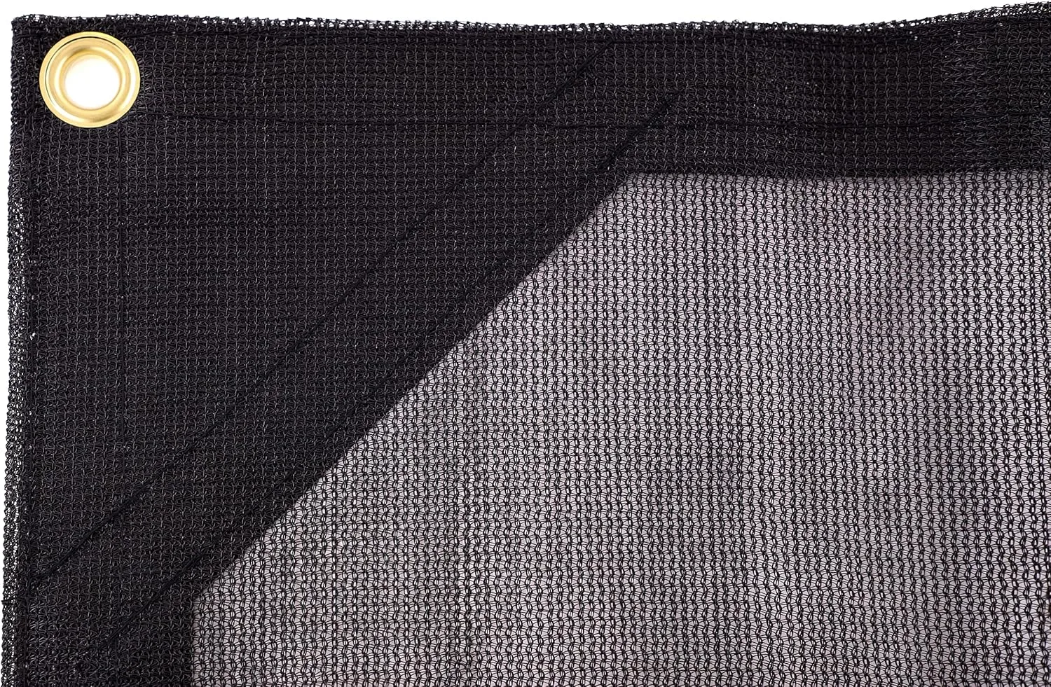 Kotap 12-ft x 24-ft Heavy-Duty 6.5 Oz Black Mesh Shade/Truck Tarp, Item: MESH-1224