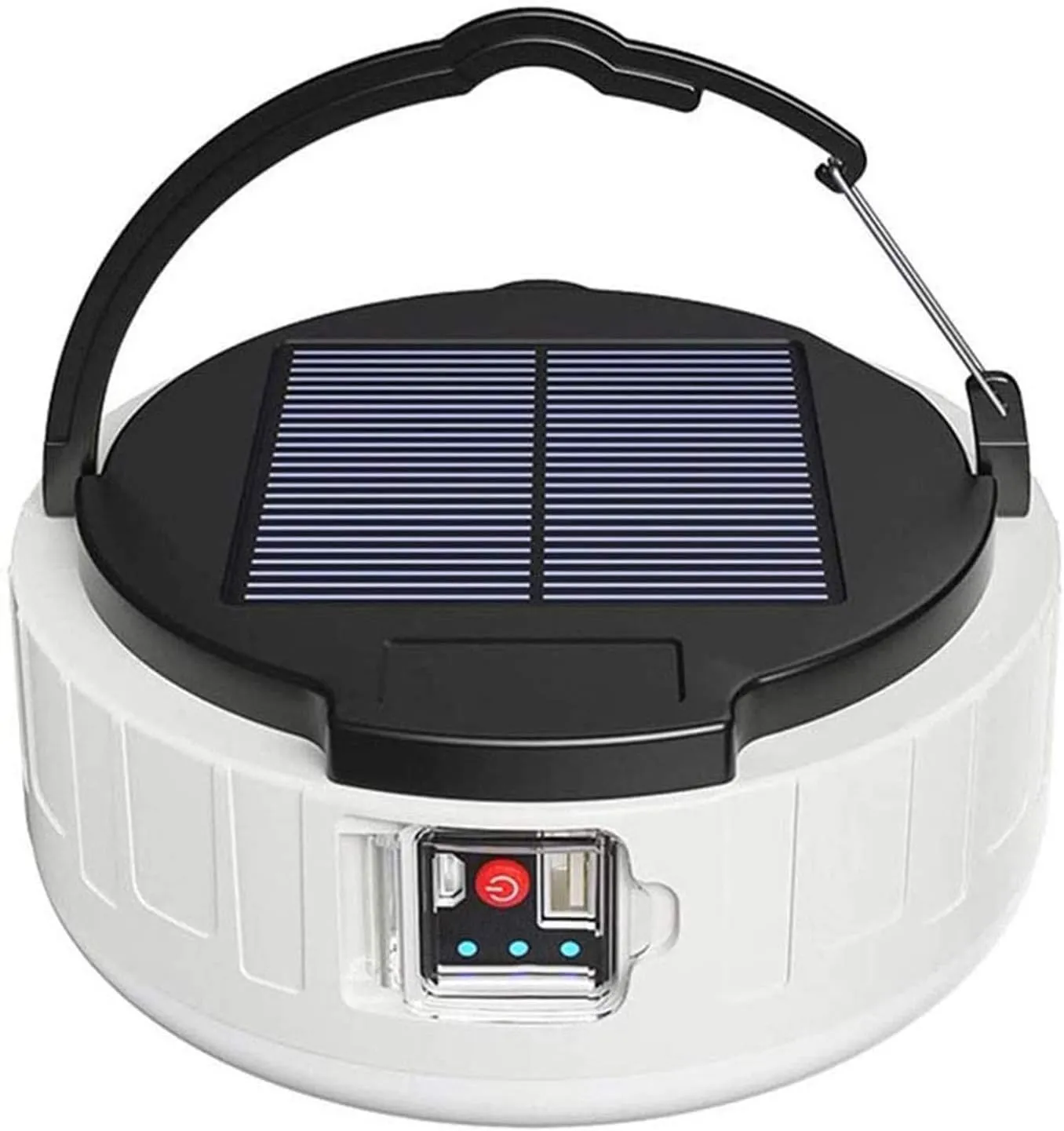 LED Camping Lantern Rechargeable, 4 Light Modes, Waterproof, Mini Flashlight for Emergency, Outdoor, Hiking, Home and Car