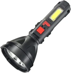 LED Flashlight， Super Bright Flashlights - High Lumen, Water Resistant, 3 Modes and Zoomable for Camping, Emergency, Hiking, Gift