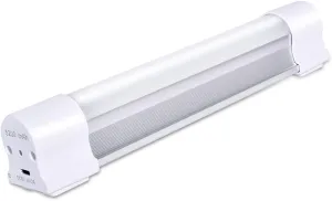 LETOUR Rechargeable Light LED Tube Magnetic Light 4000Lumens 5200mAh 5 Levels Dimming Camping Lantern USB Rechargeable Portable Lights with 2 Magnets Endurance for 60 Hours