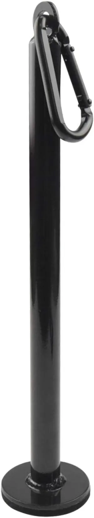 LFJ Weight Loading Pin with Carabiner fit 1 inch and 2 inch Olympic Weight Plate for Cable Pulley System LAT Pulldown
