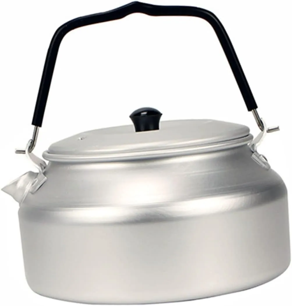 Lightweight Outdoor Tea Portable Water Aluminum Alloy Camping Kettle 1pc