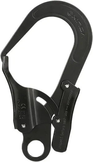 Locking Snap Hook Self Locking Carabiner Hardware Alloy Steel Heavy Duty Sturdy Clip Spring Snap Hook for Downhill Climbing