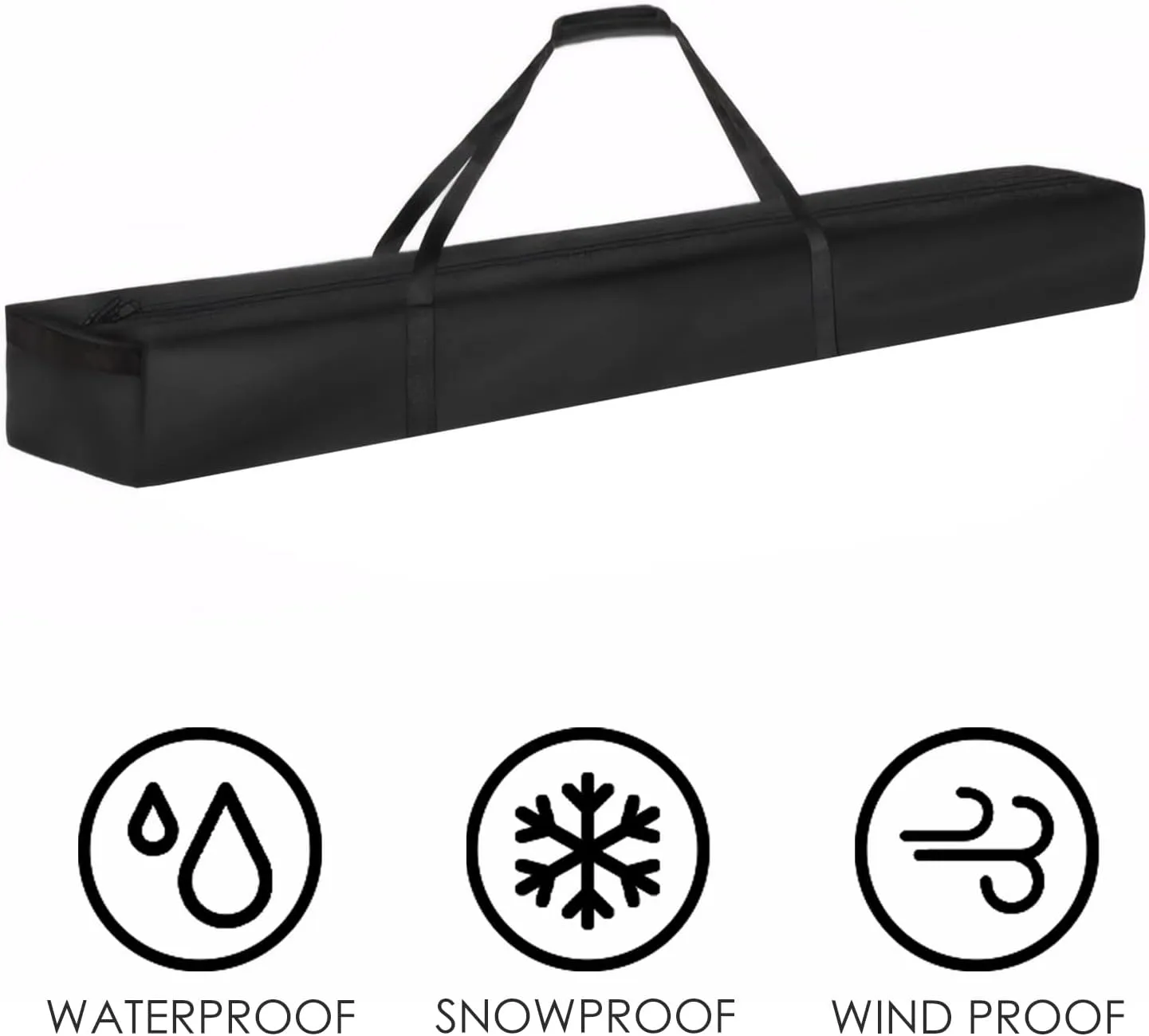 LUEXBOX 73 Inch Patio Umbrella Storage Bag for Outdoor, Nylon Beach Umbrella Folding Cover, Hammock Storage Bag, Heavy Duty Zipper Travel Carrying Duffle Bag for Sports, Beach