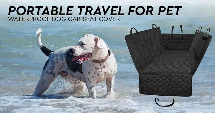 Luxora Premium Dog Car Seat Cover Waterproof Hammock Protector
