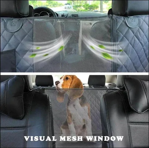 Luxora Premium Dog Car Seat Cover Waterproof Hammock Protector