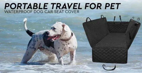 Luxora Premium Dog Car Seat Cover Waterproof Hammock Protector