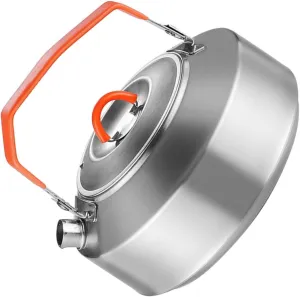Luxshiny Outdoor Kettle Camping Kettle Multi-function Stovetop Pot Rv Cookware Lightweight Water