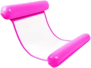 LXB 1Pcs Summer Water Hammock,Water Toys Recliner Foldable Inflatable Floating Bed Swimming Pool Floating Swimming Mattress Sea G/B/S