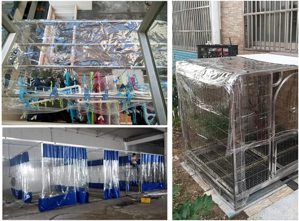 LXB Outdoor Multipurpose Tarpaulin-Tarpaulin Waterproof Transparent Heavy Duty Tarps Outdoor Ground Sheet Cover, Window Garden Canopy with Eyelets, 11-Mil,1Mx1.5M
