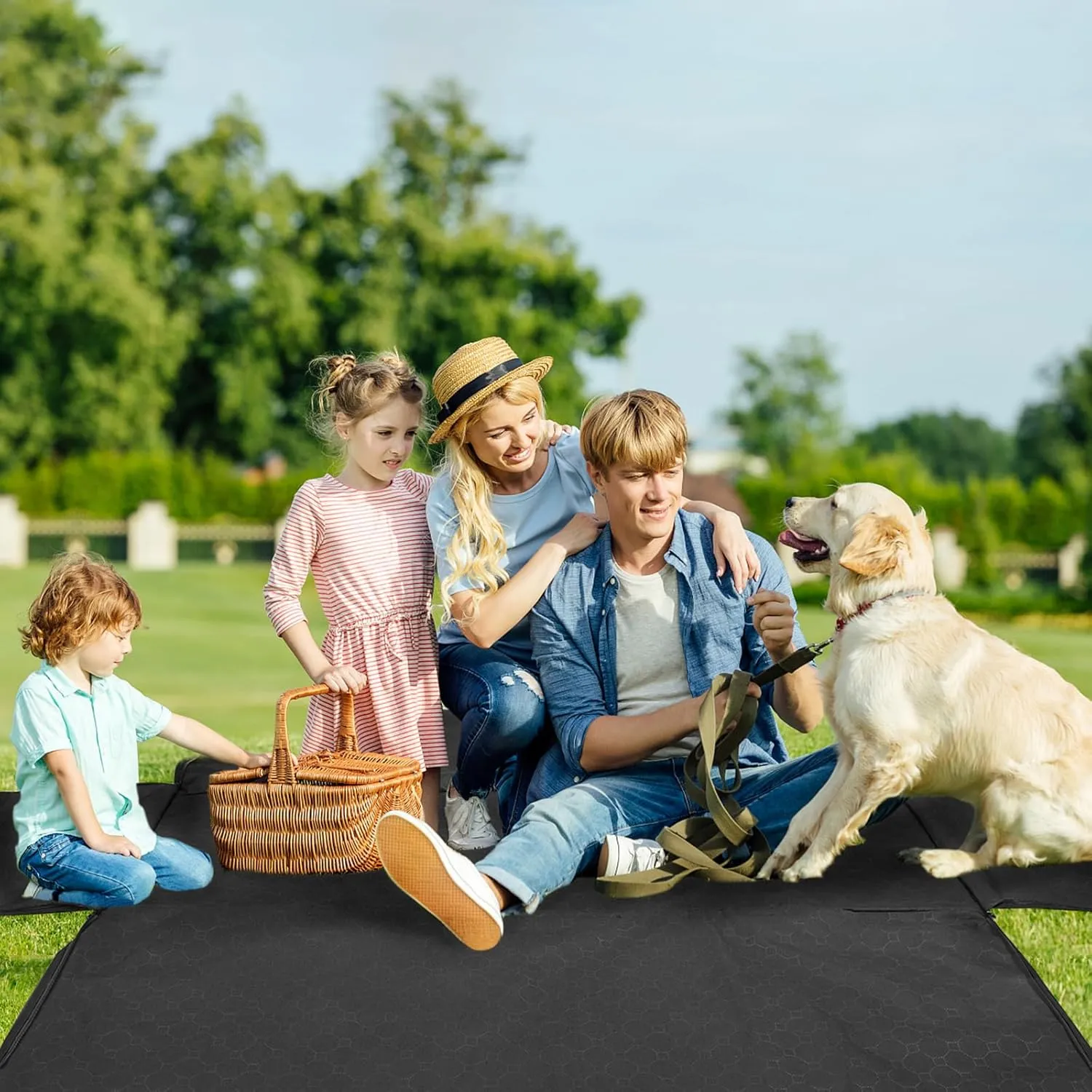 Mancro Dog Car Seat Cover for Back Seat, Waterproof Car Seat Protector for Dogs with Side Flaps, Scratchproof Car Seat Cover, Nonslip Dog Hammock for Sedans, SUVs, X-Large, All Black