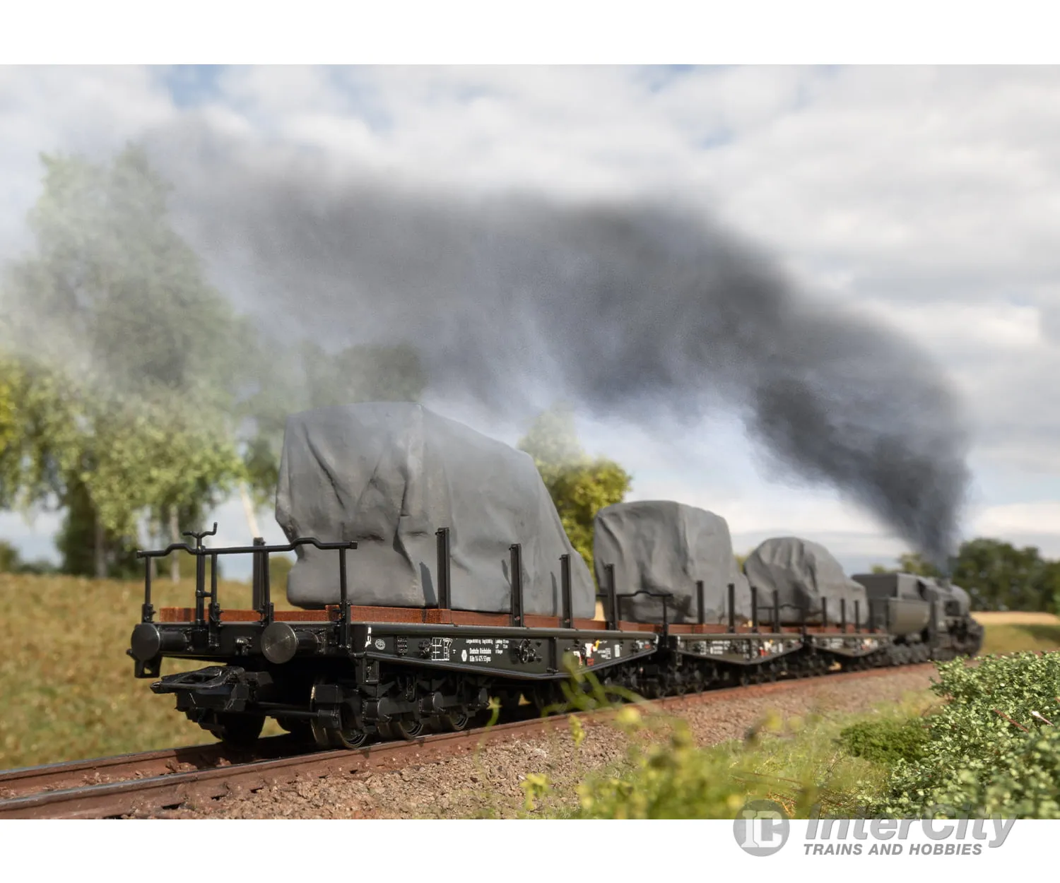 Marklin 48660 HO Type SSyms Köln Heavy-Duty Flat Car Set