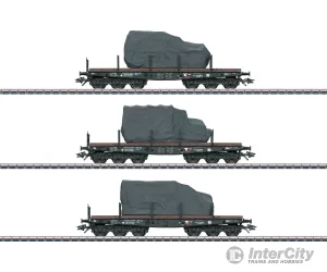 Marklin 48660 HO Type SSyms Köln Heavy-Duty Flat Car Set