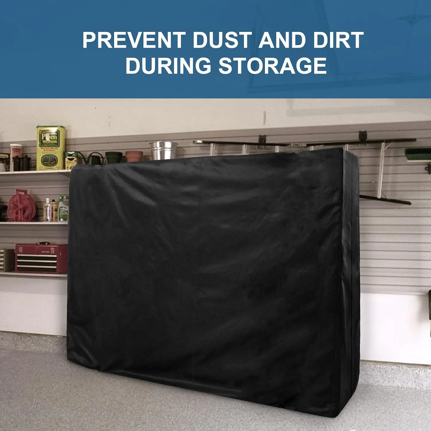 Mattress Bags for Moving and Storage, Heavy Duty Twin Mattress Bag with 4 Strong Handles, Waterproof Mattress Cover/Protector for Moving Twin Size, Reusable Thick Tarp, Black