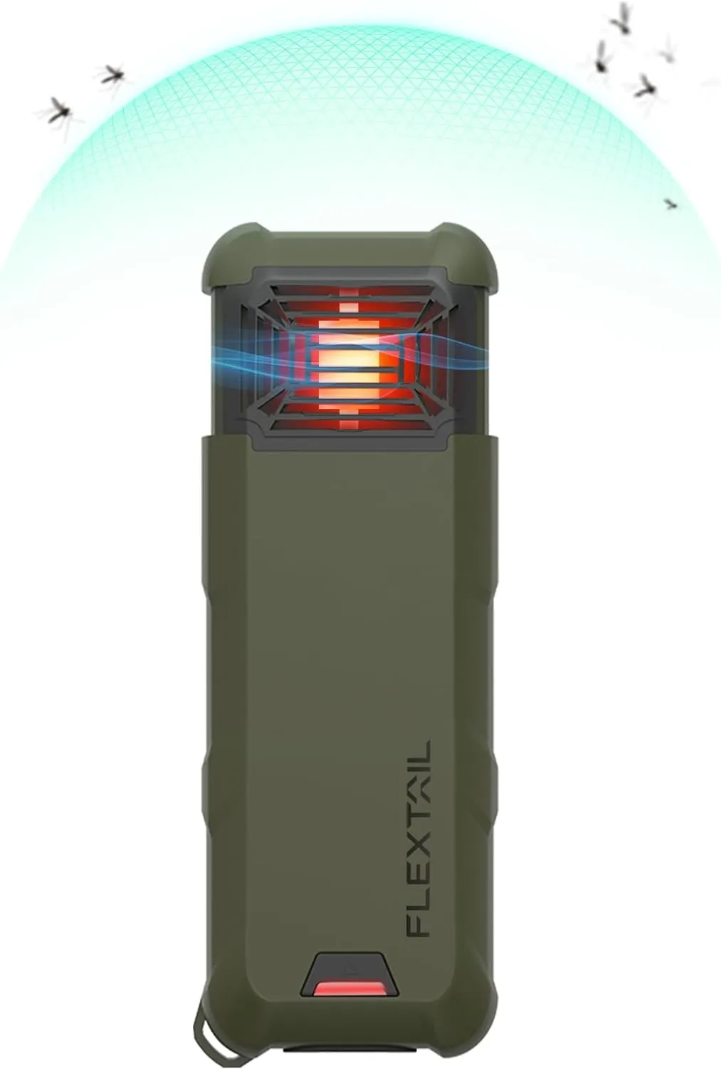 Max Repel Portable Electric Mosquito Repeller 30ft Protection 329°F Efficient Heating Rechargeable Ideal for Outdoors, Camping, Backpacking, Patios (Repellent Pads Not Included)
