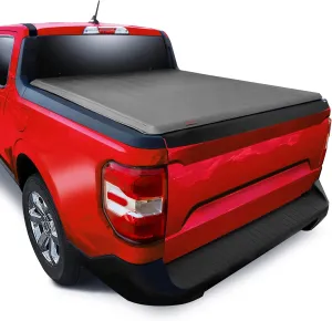 MaxMate Soft Roll-up Truck Bed Tonneau Cover Compatible with 2022-2025 Ford Maverick (Not Fit Models with Utility Track System) | 4.5' (54") Bed | TCF169061