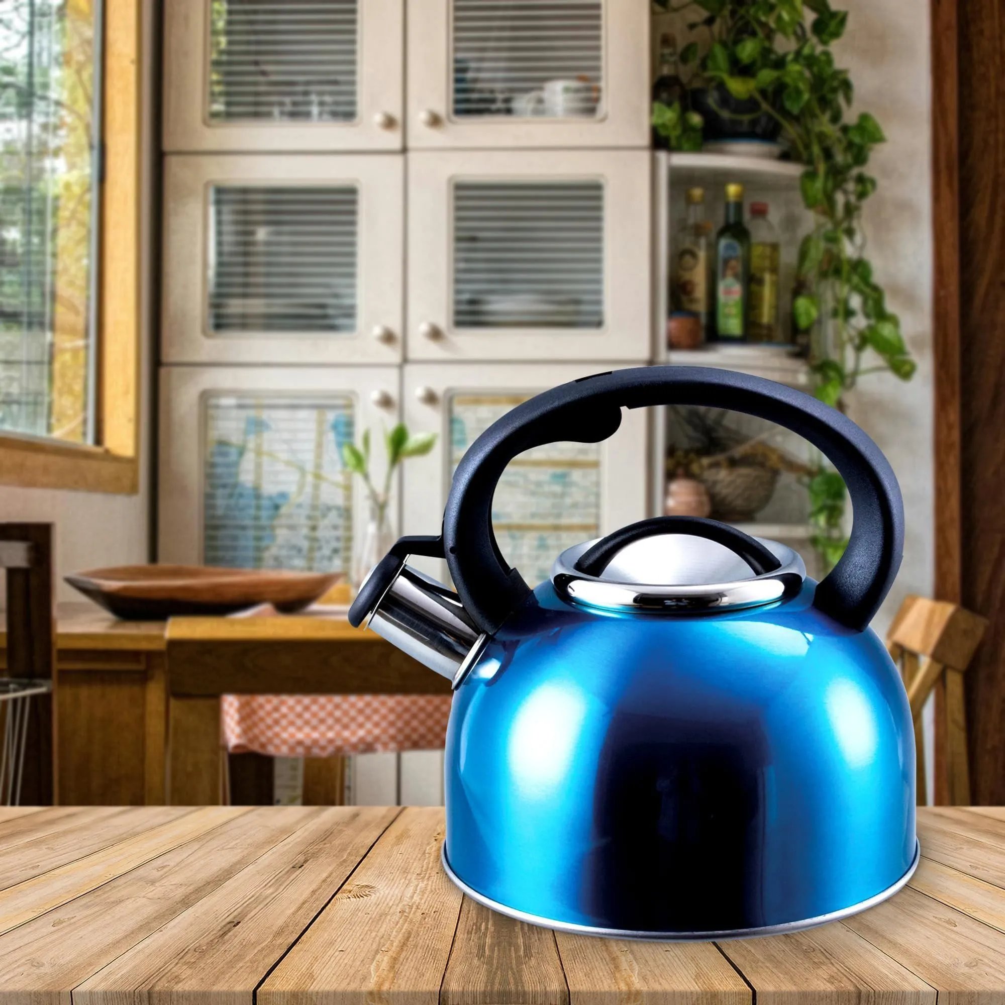 MDS1203 Liberty Blue 2.5 Litre Whistling Kettle CW-T056-B1BL