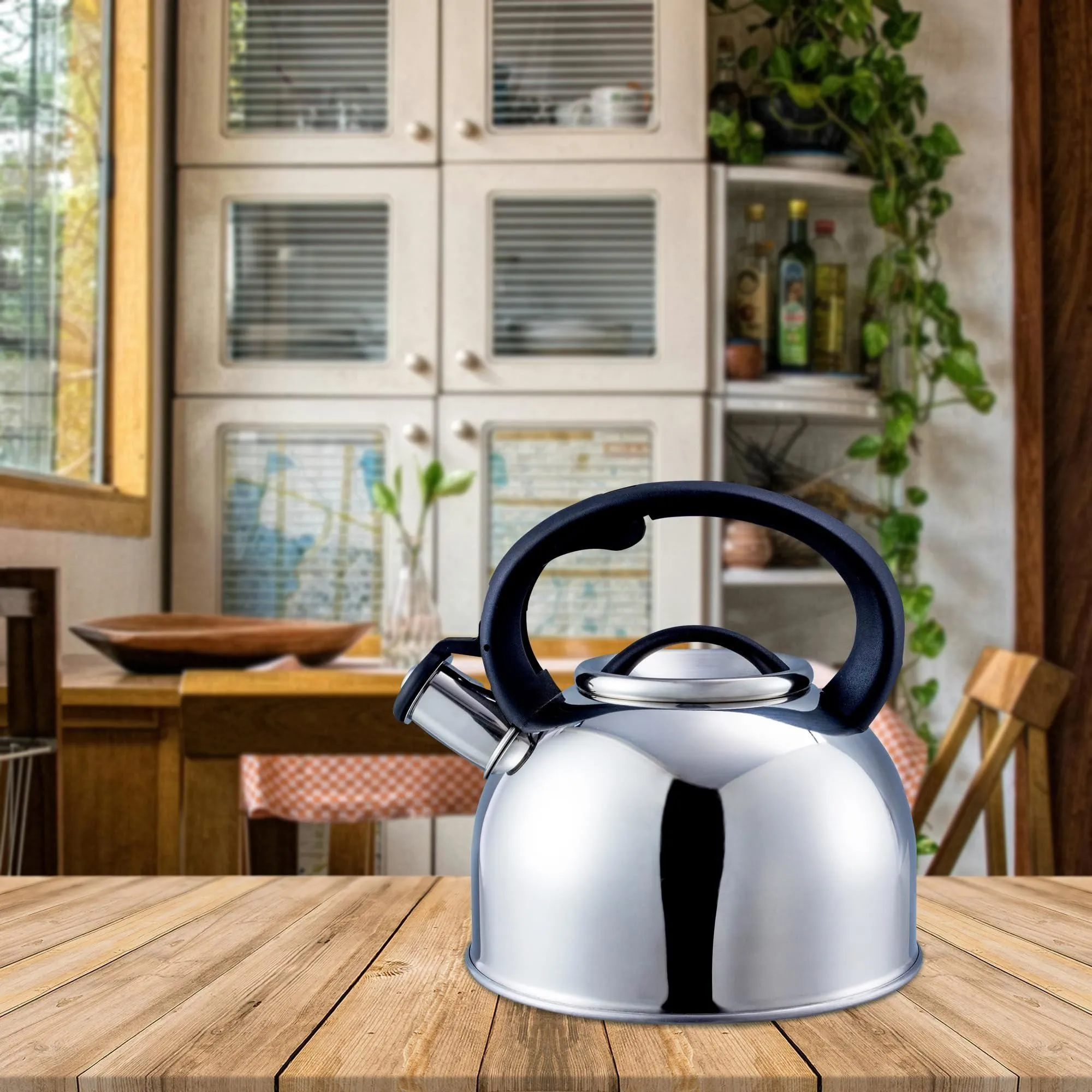 MDS1203 Liberty Silver 2.5 Litre Whistling Kettle CW-T056-B1S