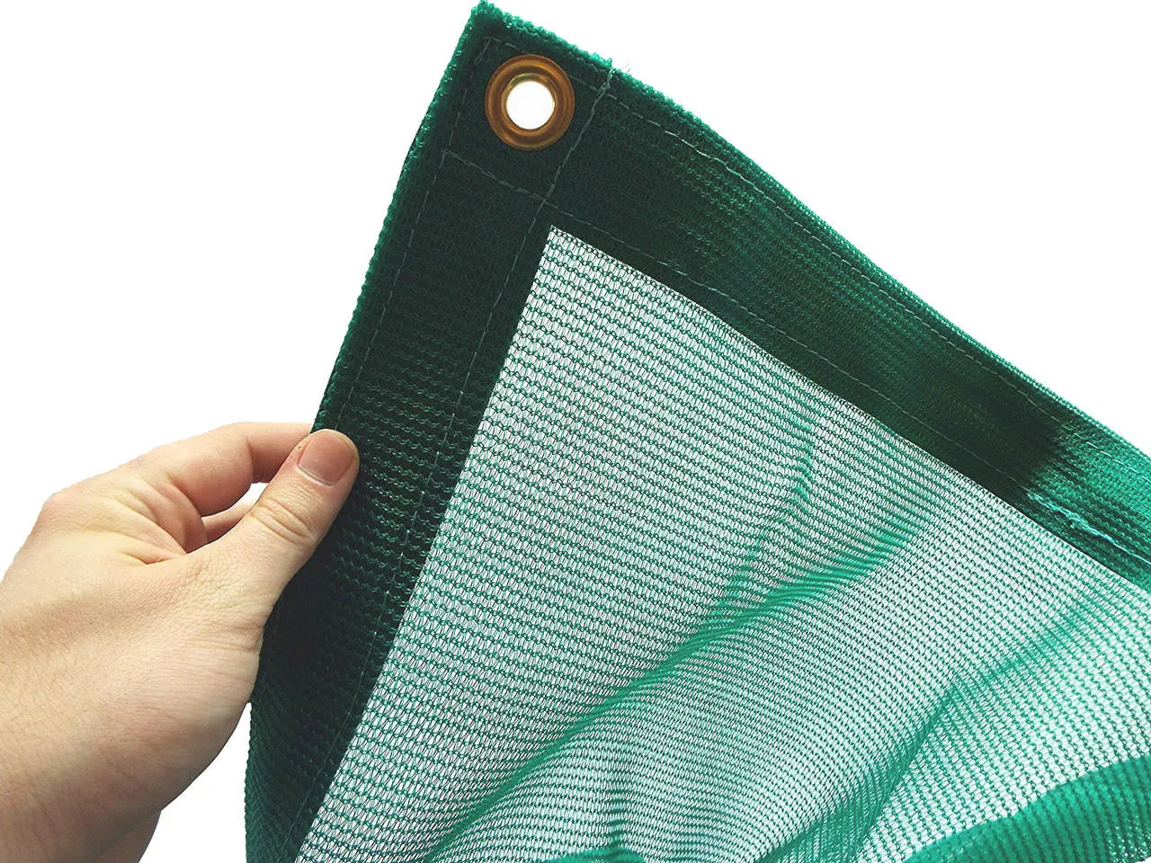 Mesh Tarp Shade Cloth Netting w/ Grommets - 60-70% Shade