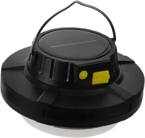 Mikinona Versatile Outdoor Lighting Solar Camp Lamp Rechargeable Emergency Lanterns Waterproof Solar Lights for Camping Tent and Emergency Preparedness