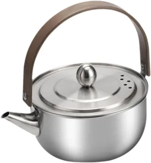 Mini Camping Water Kettle Water Boiler Teapot Coffee Pot Anti Scald Handle Cook Pot Tea Pot Teakettle for Outdoor Barbecue