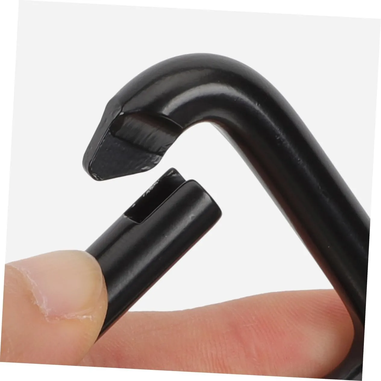 Mipcase Carabiner Big Carabiner Carabiners Heavy Duty Aluminum Alloy Black Triangle Carabiner