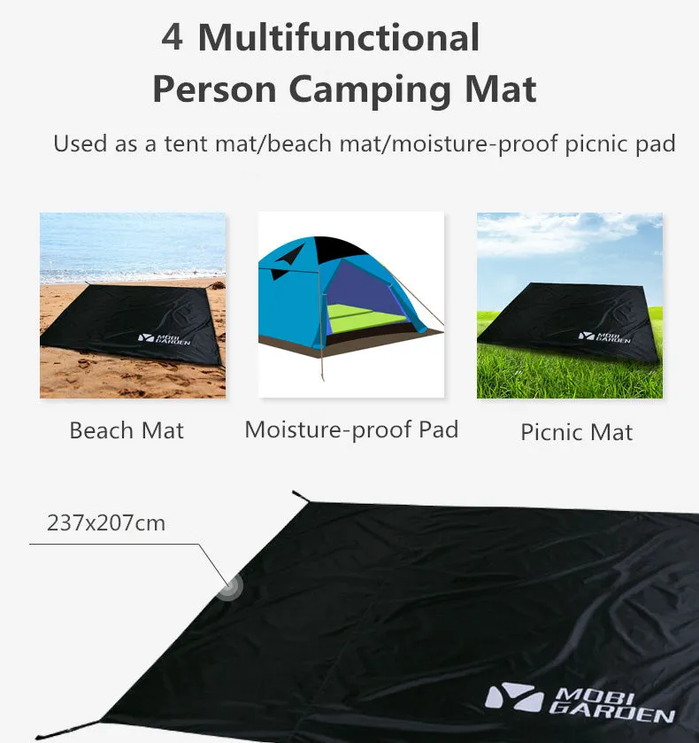 Mobi Garden Tent Footprint  237X207CM