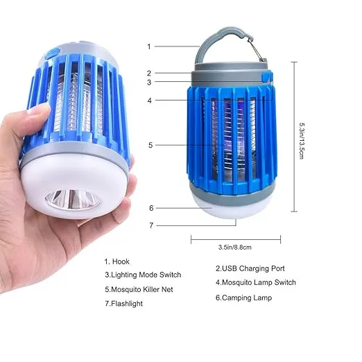 MOSKITO LAMP 3- 1 OUTDOOR CAMPING
