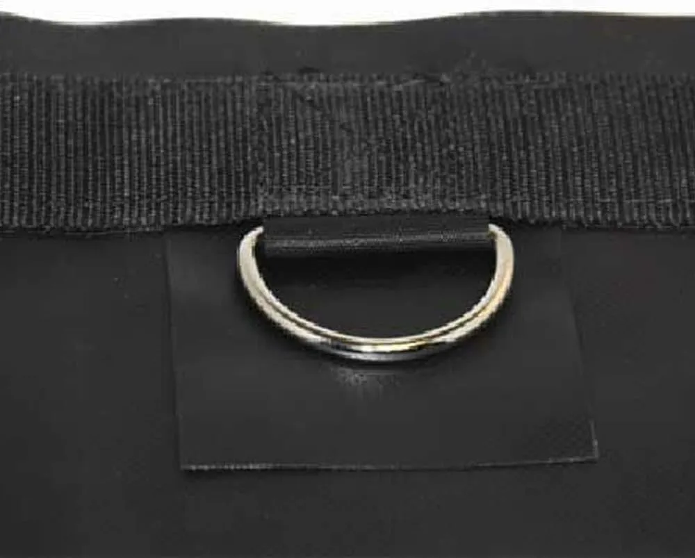 Mytee Products 2 Pack 20' x 24' Flatbed Truck Tarps Heavy Duty Steel Machinery Tarp - Black