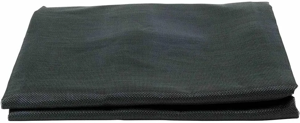 Mytee Products 8'x16' Dup Truck Mesh Tarp with 5 Inch 18Oz Double Pocket & Grommets - Vinyl Coated Dump Trailer Tarp to Prevent Load Spillage During Transportation