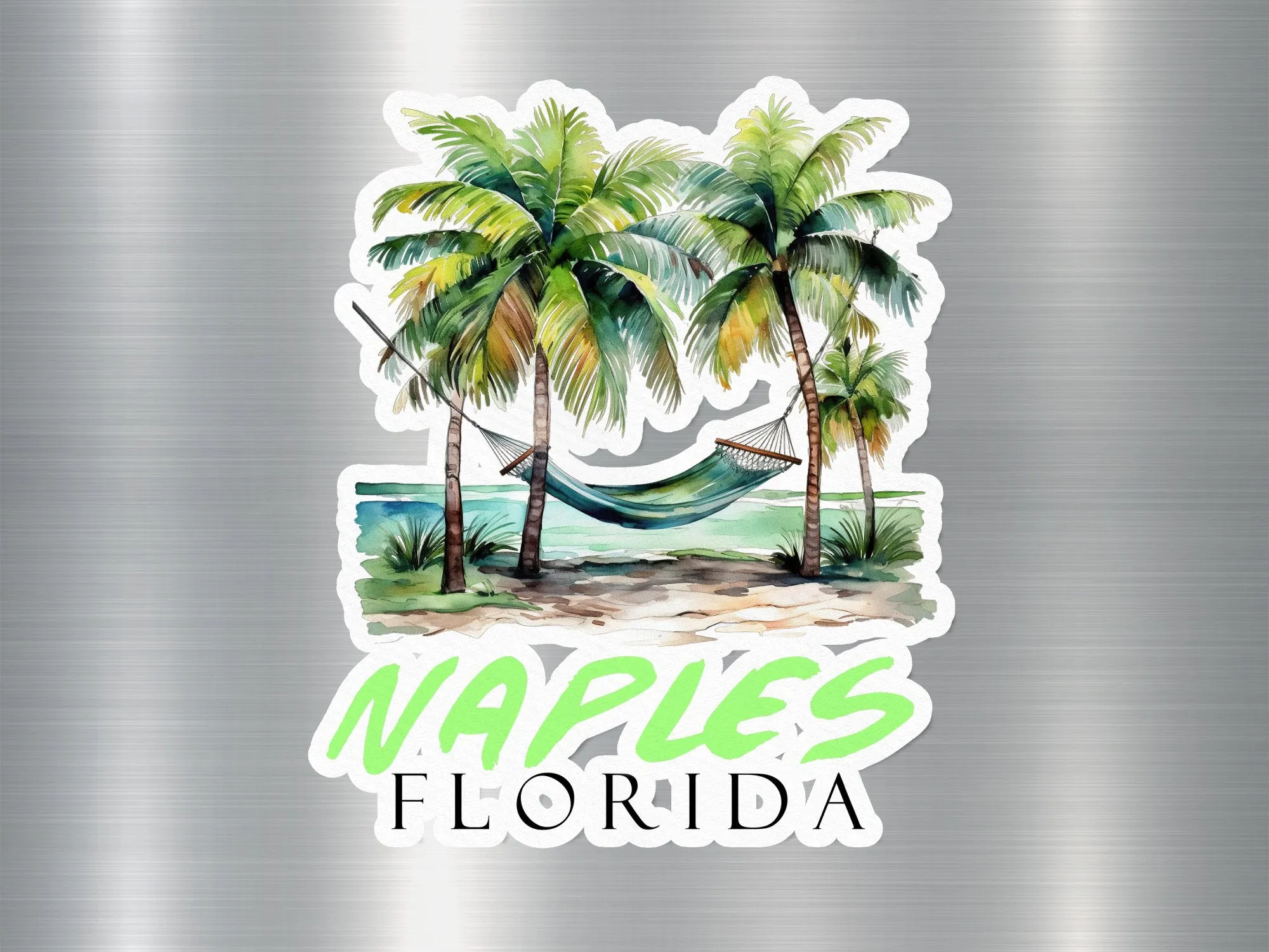 Naples Florida Hammock Sticker