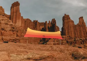 Neso Sidelines Grande : Versatile Sports Sun Shelter, Patented Corners & Poles, 100% Recycled Stakes
