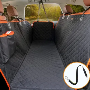 🐶NEW Dog Seat Cover for Back Seat, Waterproof Dog Hammock Scratch proof Pet Seat Covers with 2 Bag by Js House