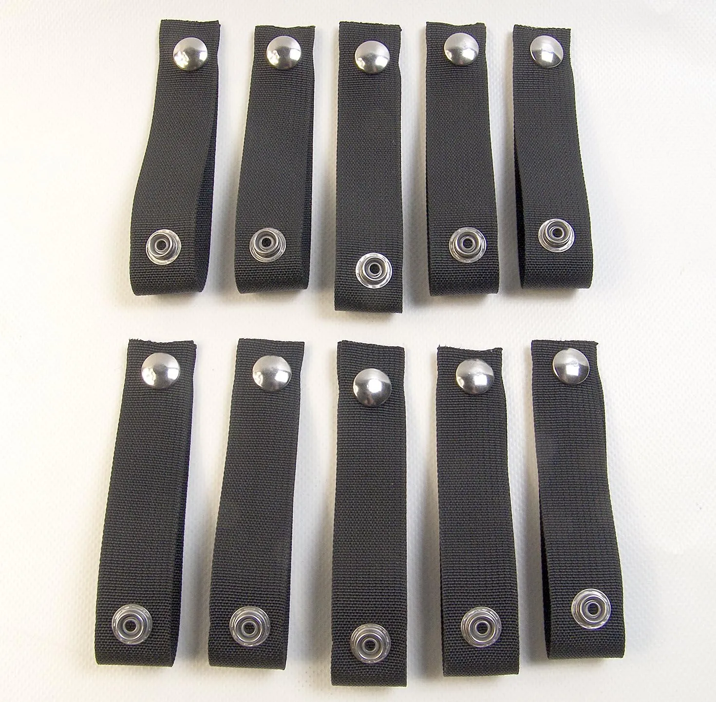 Northwest Tarp & Canvas Extender Snaps for Your Boat Cover, Black (Extend A Snap), Adds 4" Inch, Finger Loop Built in, 10 Piece Set