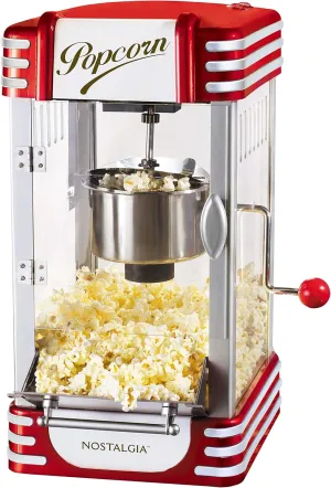 Nostalgia RKP630 Retro 2.5-Ounce Kettle Popcorn Maker