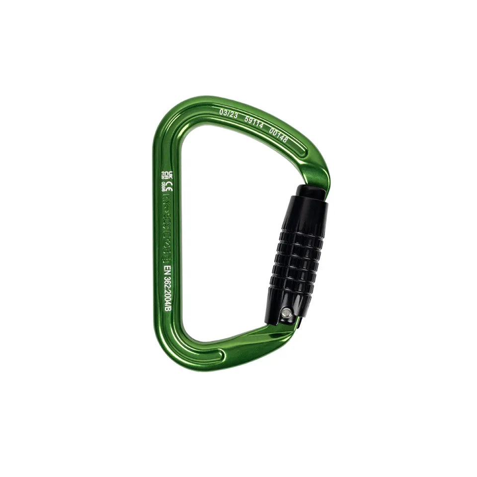NOTCH D ALUMINUM CARABINER (NEW FOR 2023)