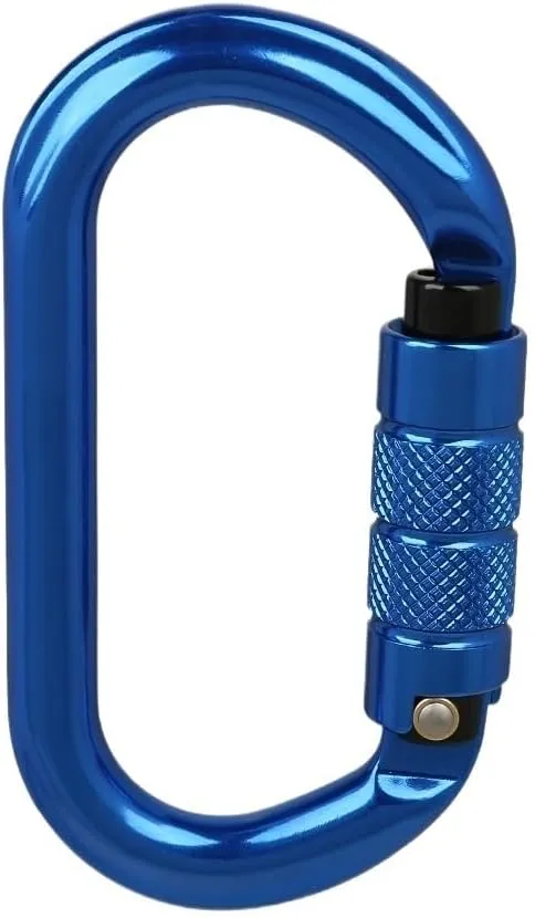 O-Type Lock Buckle Automatic Master Carabiner Climbing Rock Mountaineer Equipment Carabiner