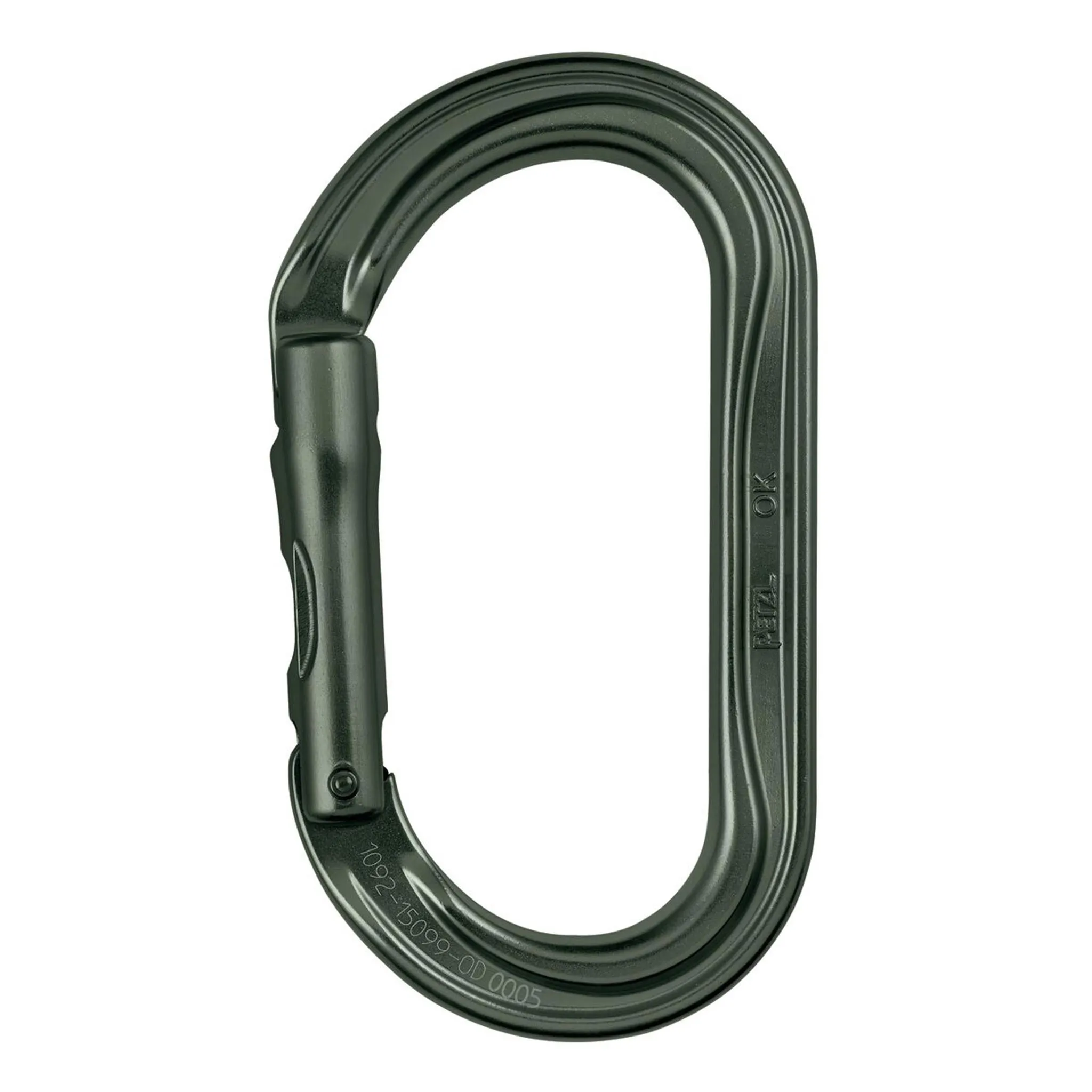 OK Oval Non-Locking Carabiner