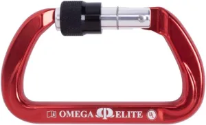 Omega Pacific Elite Keylock Screw-Lok Carabiner - Rated to 45kN, This ‘Biner Weighs only 4.6 Ounces - Certification: NFPA 2500 (1983), 2022 ED General Use