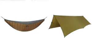 OneTigris Hideout Hammock Underquilt   Bulwark All Season Camping Tarp